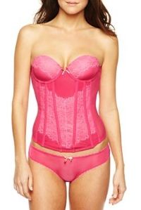 Cosmopolitan Eyelash Lace Bustier and Panties
