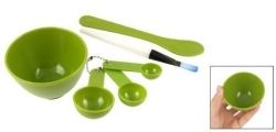 Rosallini Beauty Tool DIY Facial Face Mask Mixing Bowl Brush Gauge Stick Set
