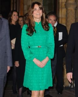 Kate Middleton wearing Mulberry