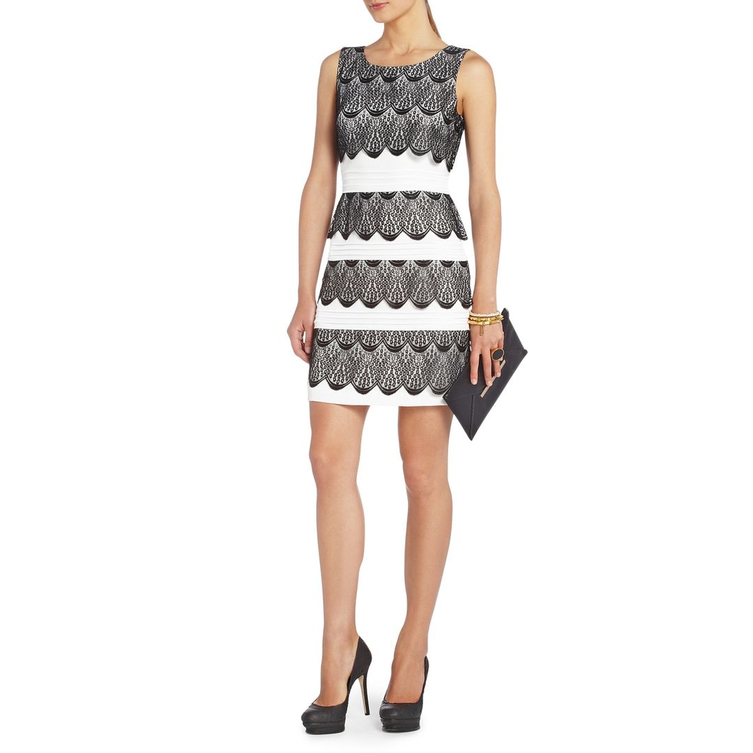 BCBGMAXAZRIA Lorenna Lace Dress