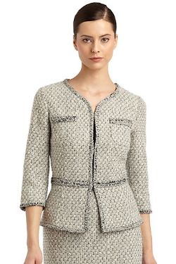 St. John Frisse Tweed Jacket