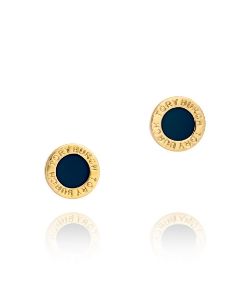 Tory Burch Cole Enamel Stud Earrings