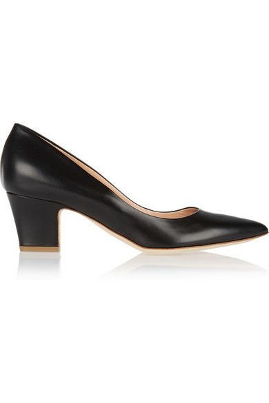 Rupert Sanderson Pierre Leather Pumps