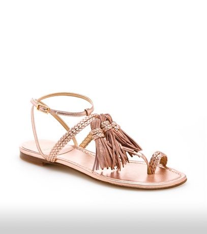 Stuart Weitzman Tasselites Sandals