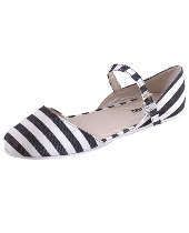 Groove Candy Striped Flats