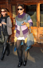 Halle Berry carrying Gustto handbag