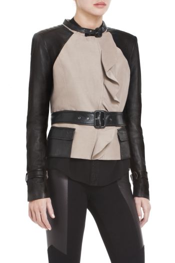 BCBGMAXAZRIA Tucker Leather Jacket