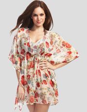 Figleaves Swimwear Meadow Printed Caftan
