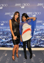 Tamara Mellon and M.I.A. - Jimmy Choo for H&M Launch