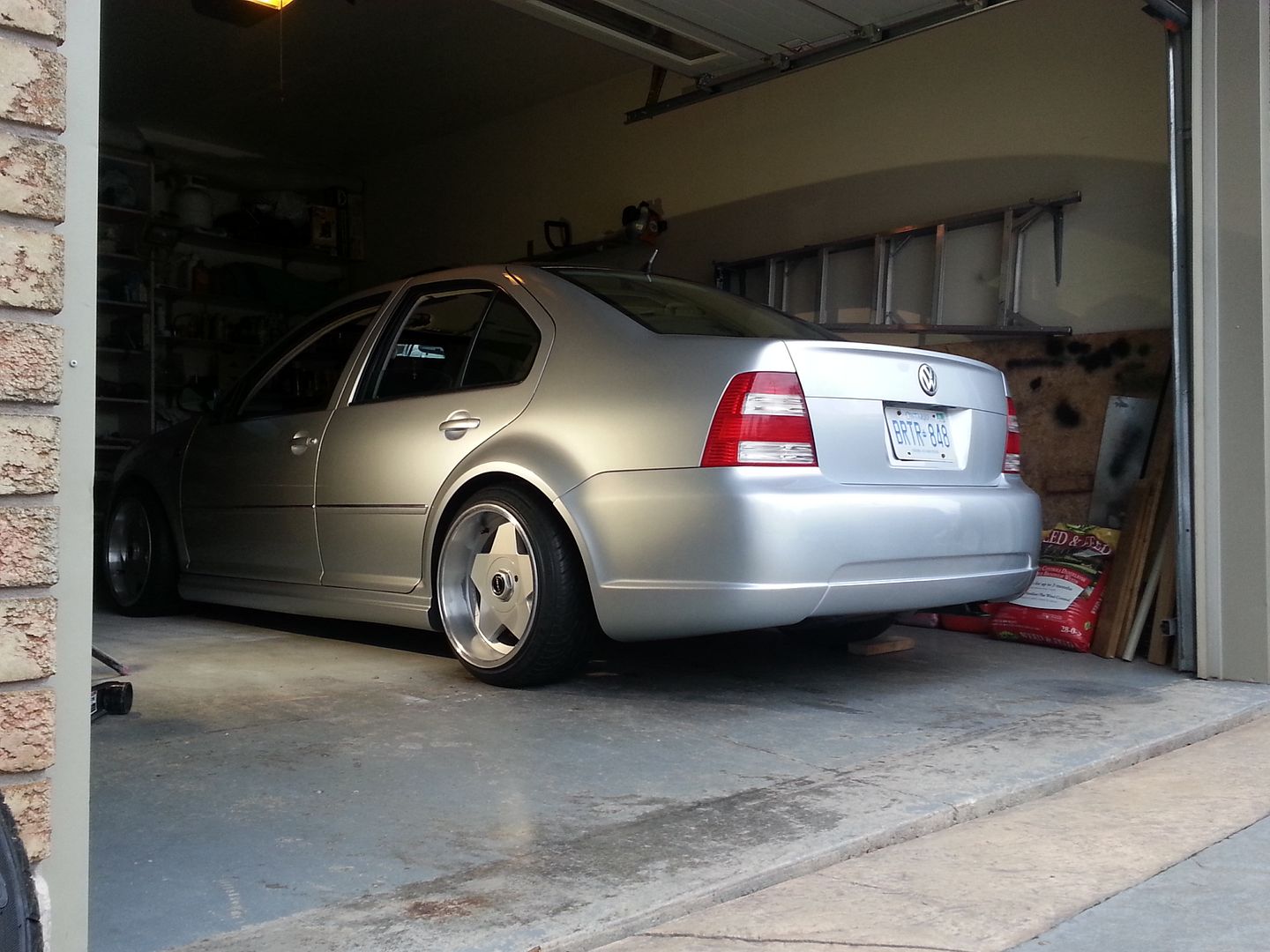 OEM Votex Rear Bumper (MK4 JettaReflex Silver)