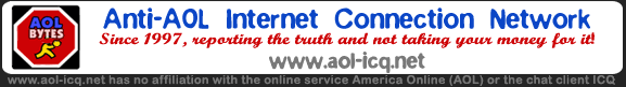 anti-aol internet connection network