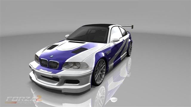 2005 BMW M3 GTR from Need for Speed Most Wanted