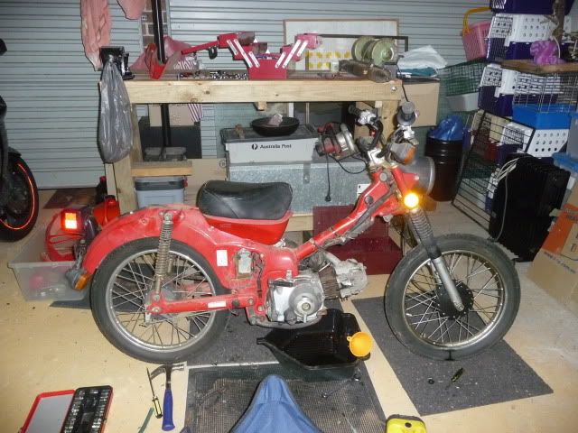 ct110 postie bike for sale