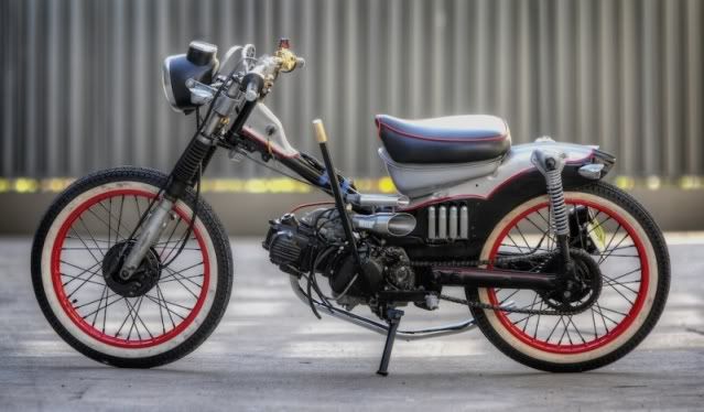 ct110 postie bike