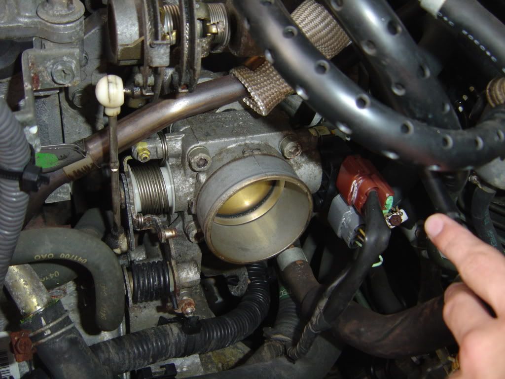 OBX Throttle Body Spacer Install - Nissan Forums : Nissan Forum