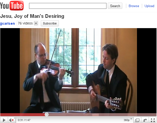 Violin and Guitar wedding music 
