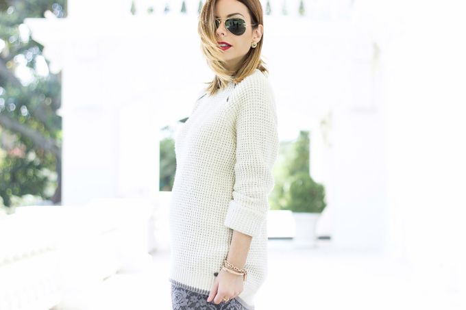 Stiletto Beats, ootd, outfit, lace, oversized knit sweater, vans, fall 2014, rayban, kate spade, a satchel, hale bob, pasadena, los angeles blogger, photo vansfallsweater_zps762e0c0a.jpg