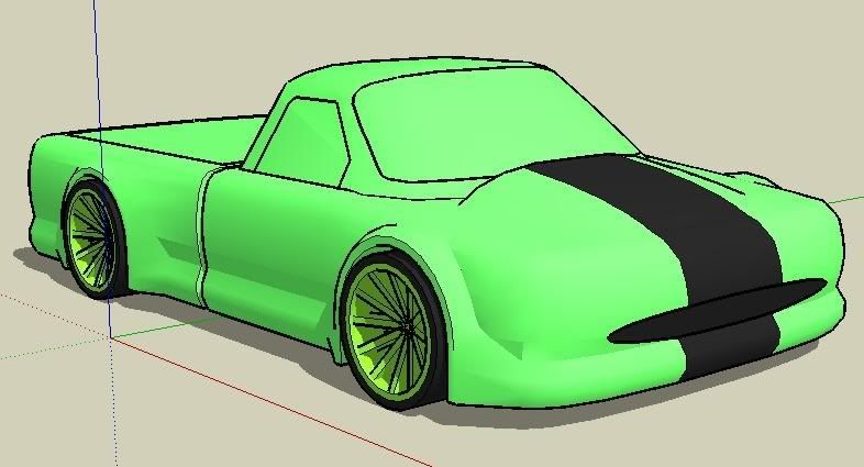 Cars Sketchup