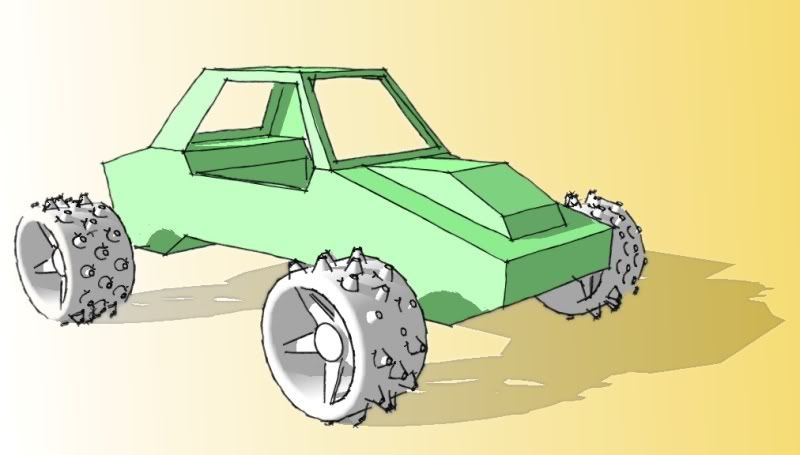 Cars Sketchup