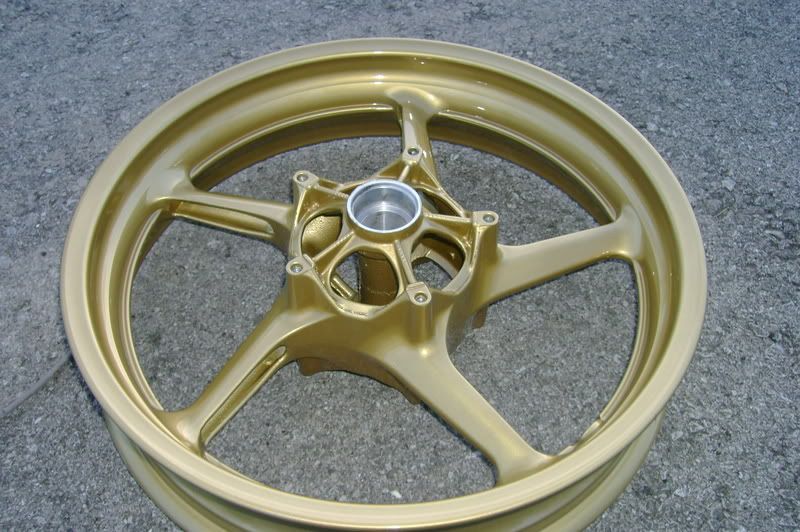 My gold rims Yamaha R1 Forum YZFR1 Forums