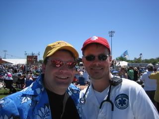 Me & Brian @ JazzFest!