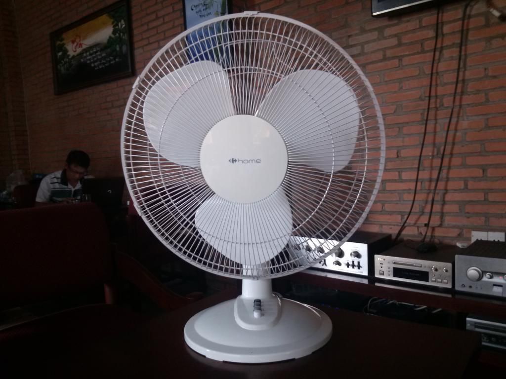 Quạt Ngoại hàng nhập từ châu âu không tiếng ồn, giá mềm xèo.