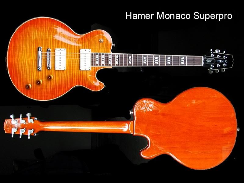 Hamer Monaco Superpro, OHSC, Seth Lovers - Electric Guitars - Harmony ...