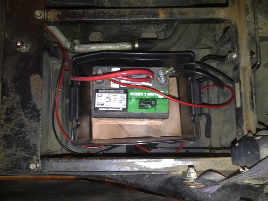 I have never used this storage box under the hood so I used it to install the battery isolator and fuse box.