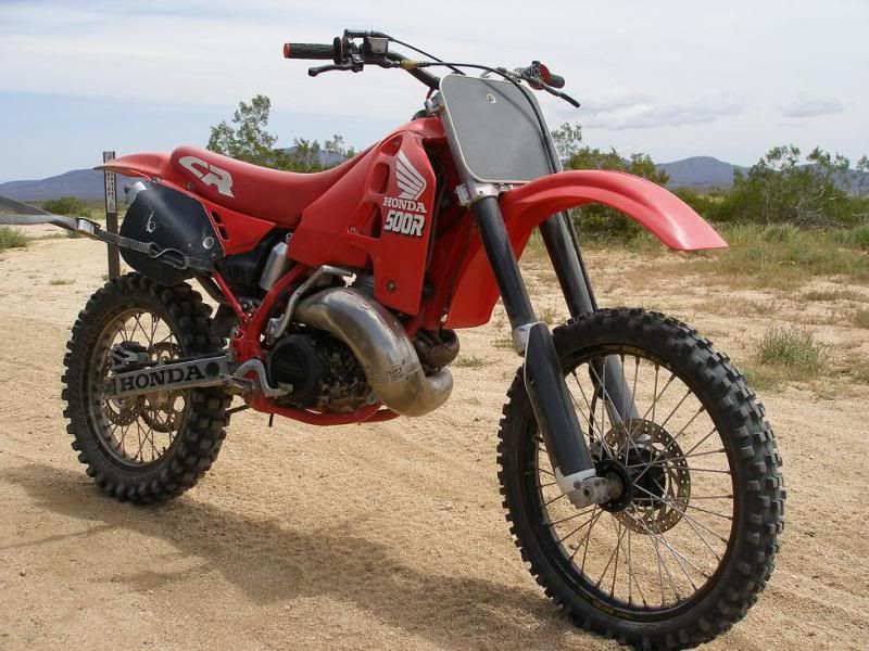 I picked up 89 CR500 - Honda 2-Stroke - ThumperTalk