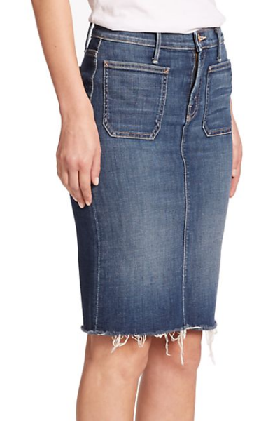 Grown Up Denim Skirts for Summer Into Fall - Stiletto Jungle
