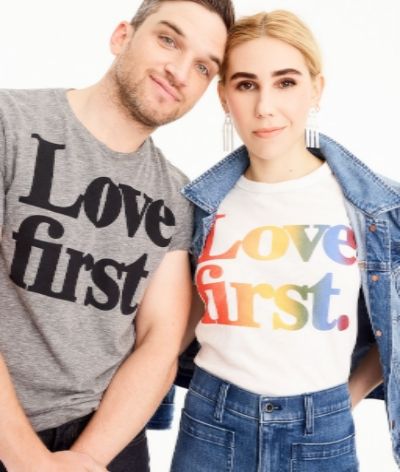 Zosia Mamet and Evan Jonigkeit for J.Crew Love first campaign