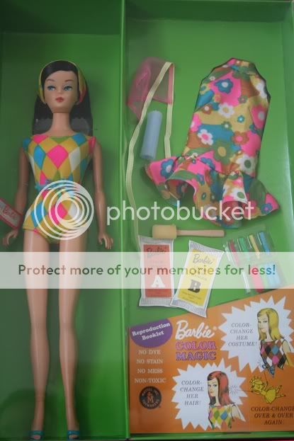 COLOR MAGIC BARBIE NEW REPRODUCTION  